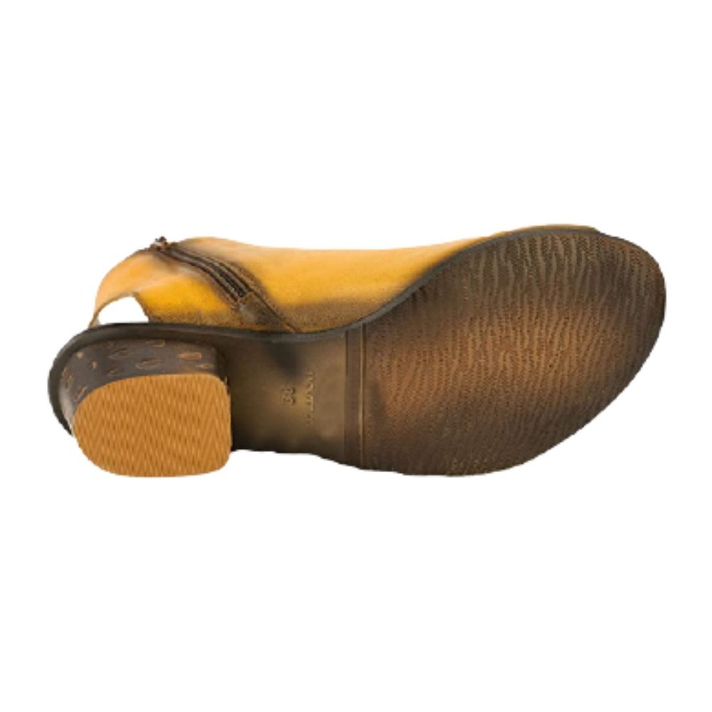 Unity In Diversity Shasta Daisy Leather Sandals - image 7